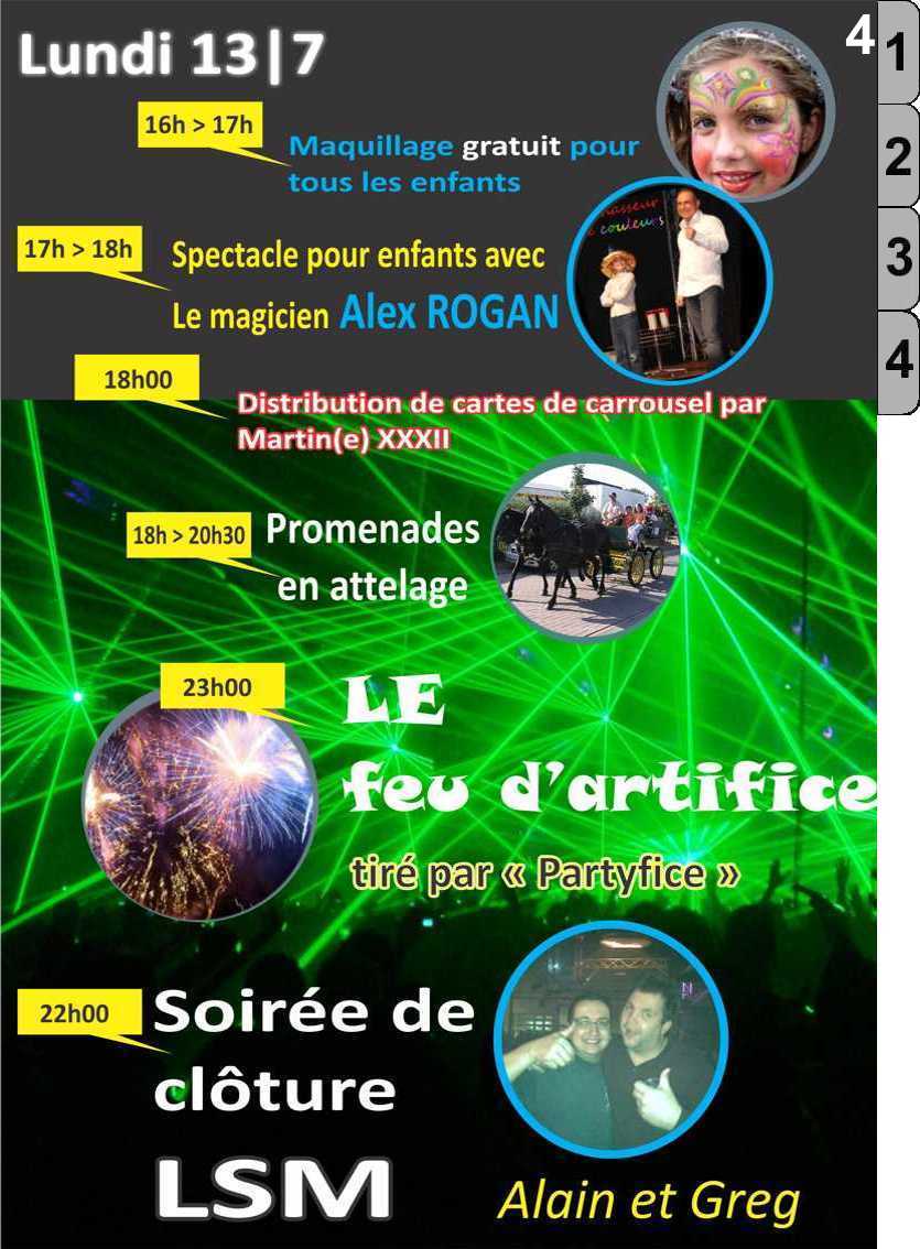 Programme de la fete 2015